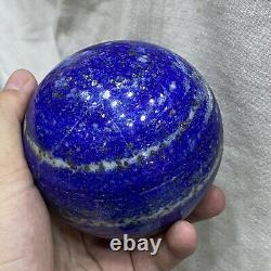 1.5-KG Big Lapis Lazuli Sphere Healing Crystal Natural Stone Ball Reiki 100 mm