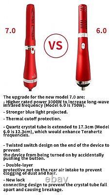 1000Watts New Upgrade 7.0 Terahertz Wand Teracare Optical Quartz Hot Air Therapy