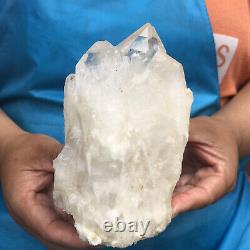 1180G Natural Clear Quartz Cluster Crystal Cluster Mineral Specimen Heals