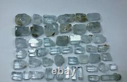 150g Natural Aquamarine Terminated Crystals lot from Nagar Pakistan
