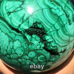 17.8LB Natural quartz malachite, with hole balls, crystal spheres, reiki ET565