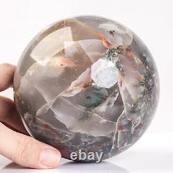 1973g 112mm Large Natural African Bloodstone Crystal Sphere Healing Ball