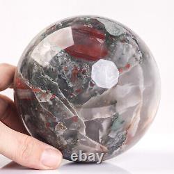 1973g 112mm Large Natural African Bloodstone Crystal Sphere Healing Ball