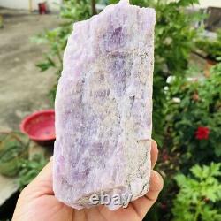2.6LB Natural Kunzite Quartz Crystal Raw Stone Rough Mineral Specimens Healing