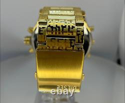 2024 Brand New Mr. Daddy 2.0 Chronograph Gold-Tone Stainless Steel Watch DZ7479