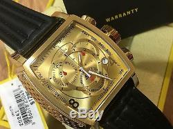 20241 Invicta S1 Rally Touring Swiss Quartz 18KT Gold-Plated Case L Strap Watch