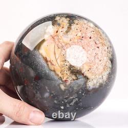 2203g 116mm Huge Natural African Bloodstone Crystal Sphere Healing Ball