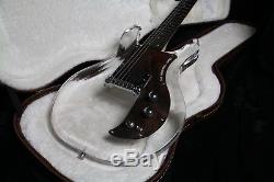 2Custom Shop 6 Strings Dan Electric Guitar Crystal Guitar Acrylic Body Rosewood