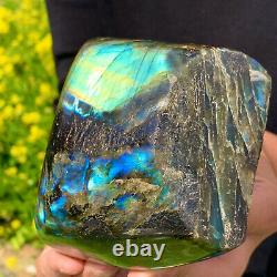 3.04LB Natural Gorgeous Labradorite QuartzCrystal Stone Specimen Healing SW870