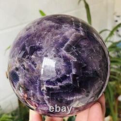 3.27lb Natural Dream Amethyst Ball Purple Quartz Crystal Sphere Magic Healing