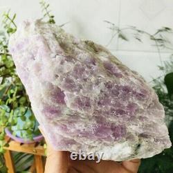 3.9lb Natural Kunzite Quartz Crystal Raw Stone Rough Mineral Specimens