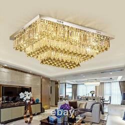 3 Layer Modern Crystal Ceiling Light Chandelier Lamp Pendant Lighting Fixture