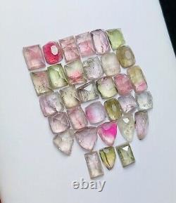 32.5 Carats Beautiful Tourmaline Rose Cuts ethically sourced from Afghanistan
