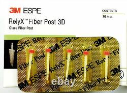3M ESPE Relyx Dental Fiber Post Quartz Straight 3D Screw Glass Root Canal Drills