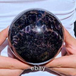 4.33LB Natural Dream Amethyst Sphere Quartz Crystal Ball Specimen Healing
