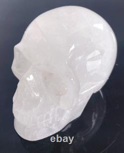4.8 Natural Crystal Carved Crystal Skull, Realistic Skull Home Decoration