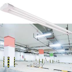 4 PACK 4FT LED SHOP LIGHT 5000K Daylight Fixture Utility Ceiling Lights Garage