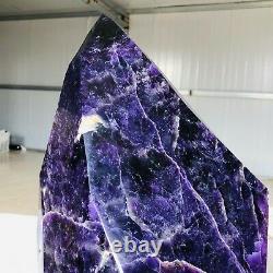 49.28LB Natural Violet Quartz Crystal Specimen minerals Healing F977