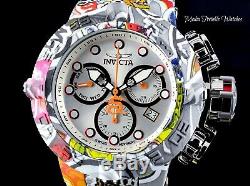 50MM Invicta Men's THE SUBAQUA GRAFFITI Hydroplated Swiss Quartz Bracelet Watch
