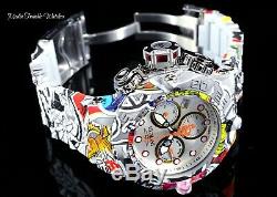 50MM Invicta Men's THE SUBAQUA GRAFFITI Hydroplated Swiss Quartz Bracelet Watch