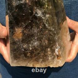 6.45kg Natural Crystal Smoky Citrine Obelisk Quartz Point Reiki Healing Energy
