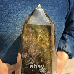 6.45kg Natural Crystal Smoky Citrine Obelisk Quartz Point Reiki Healing Energy