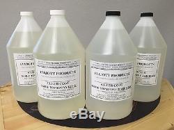 6 gals, TABLE TOP EPOXY RESIN, CRYSTAL CLEAR, HIGH GLOSS, ($34.58/gal) $207.48