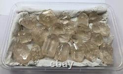 660gram Natural Unheated Topaz Terminated Crystals lot from SKARDU PAKISTAN