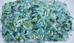 695.11 CT Natural Bi color Tourmaline Crystal lot from Afghanistan