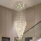 7 Lights Modern LED Crystal luxury Ceiling Lighting Fixture Chandelier Hallway