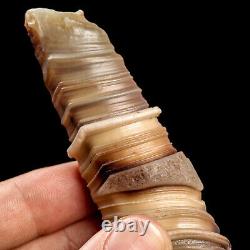 74g 110mm Rare NATURAL Agate Mineral Specimen Point Wand Healing From Zambia