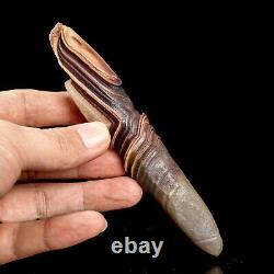 79g 134mm Rare NATURAL Agate Mineral Specimen Point Wand Healing From Zambia