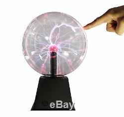 8 Nebula Plasma Ball Touch & Sound Motion Disco Party Light Globe