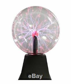 8 Nebula Plasma Ball Touch & Sound Motion Disco Party Light Globe