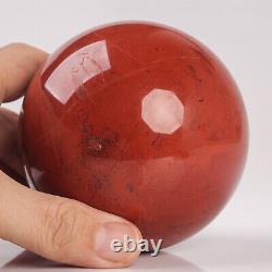 837g84mm Large Natural Red Jasper Sphere Quartz Crystal Healing Ball Chakra