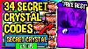 All 34 New Unlimited Secrets Crystal Ninja Legends Codes Roblox