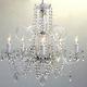 Authentic Crystal Chandelier Chandeliers Lighting H25 x W24
