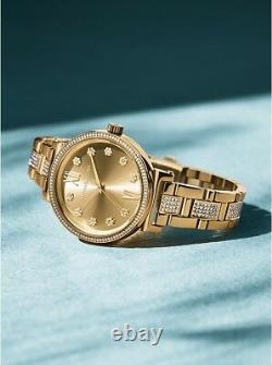 BRAND NEW Michael Kors Women's Gold Tone Stainless Steel Bracelet Watch MK3881