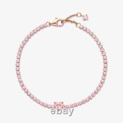 BRAND NEW Pandora 14K Rose-Gold Plated ME Link Chain Bracelet 580041C01-18