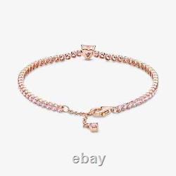 BRAND NEW Pandora 14K Rose-Gold Plated ME Link Chain Bracelet 580041C01-18