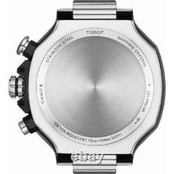BRAND NEW TISSOT Race Quartz Chronograph White Dial Men's Watch T1414171701100