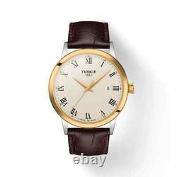 BRAND NEW Tissot Classic Dream Ivory Dial Stainless Men's Watch T1294102626300