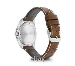 BRAND NEW Victorinox Men's Swiss Army Heritage Brown Leather Watch 241964