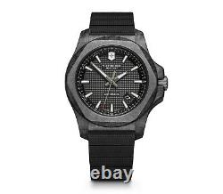BRAND NEW Victorinox Swiss Army Men's INOX Carbon Automatic Black Watch 241866
