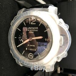BRAND NEW withBox/Papers/Tags PANERAI Steel 44mm PAM 233 1950 GMT 8 Day Watch