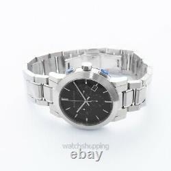 BURBERRY BU9351 Black Dial Men's Watch Genuine FreeS&H