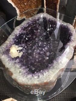 Biggest on Ebay 583 Kgs / 1.286 Lbs AMETHYST TABLE Top Quality