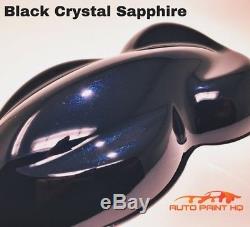 Black Crystal Sapphire Gallon Single Stage Acrylic Car Vehicle Auto Paint Kit