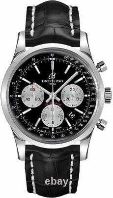 Brand New Breitling Transocean Chronograph Men's Watch AB015212/BF26-743P