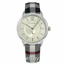 Brand New Burberry BU10002 The Classic Horse Ferry Stainless Steel Men's Watch